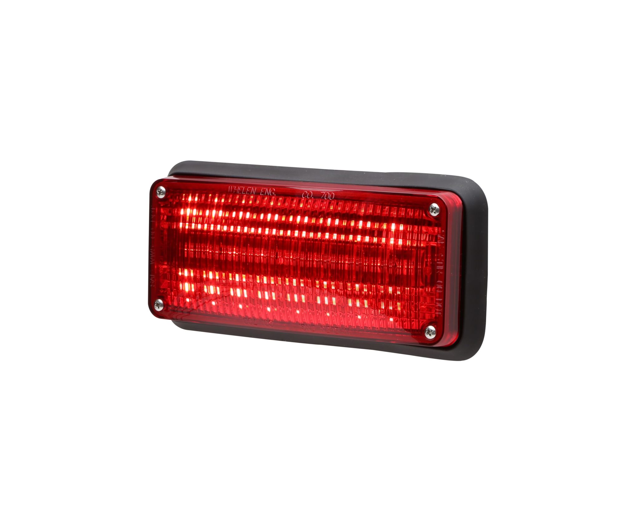 NEW Whelen 700 Series Red Super LED 70R02FCR