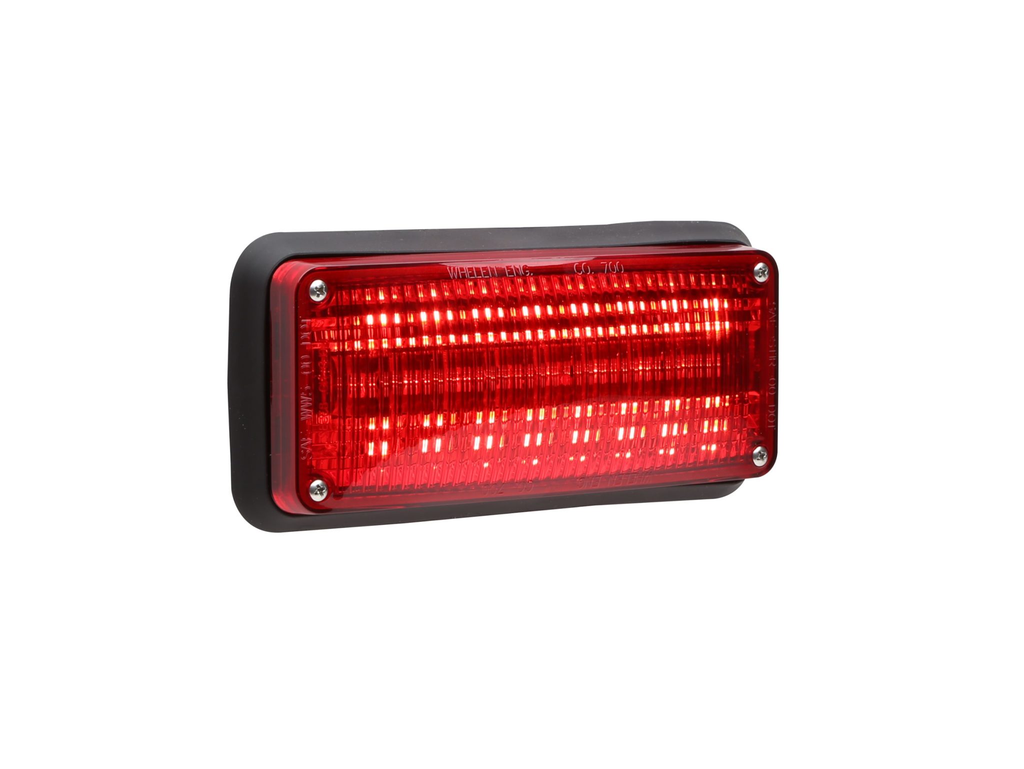 NEW Whelen 700 Series Red Super LED 70R02FCR