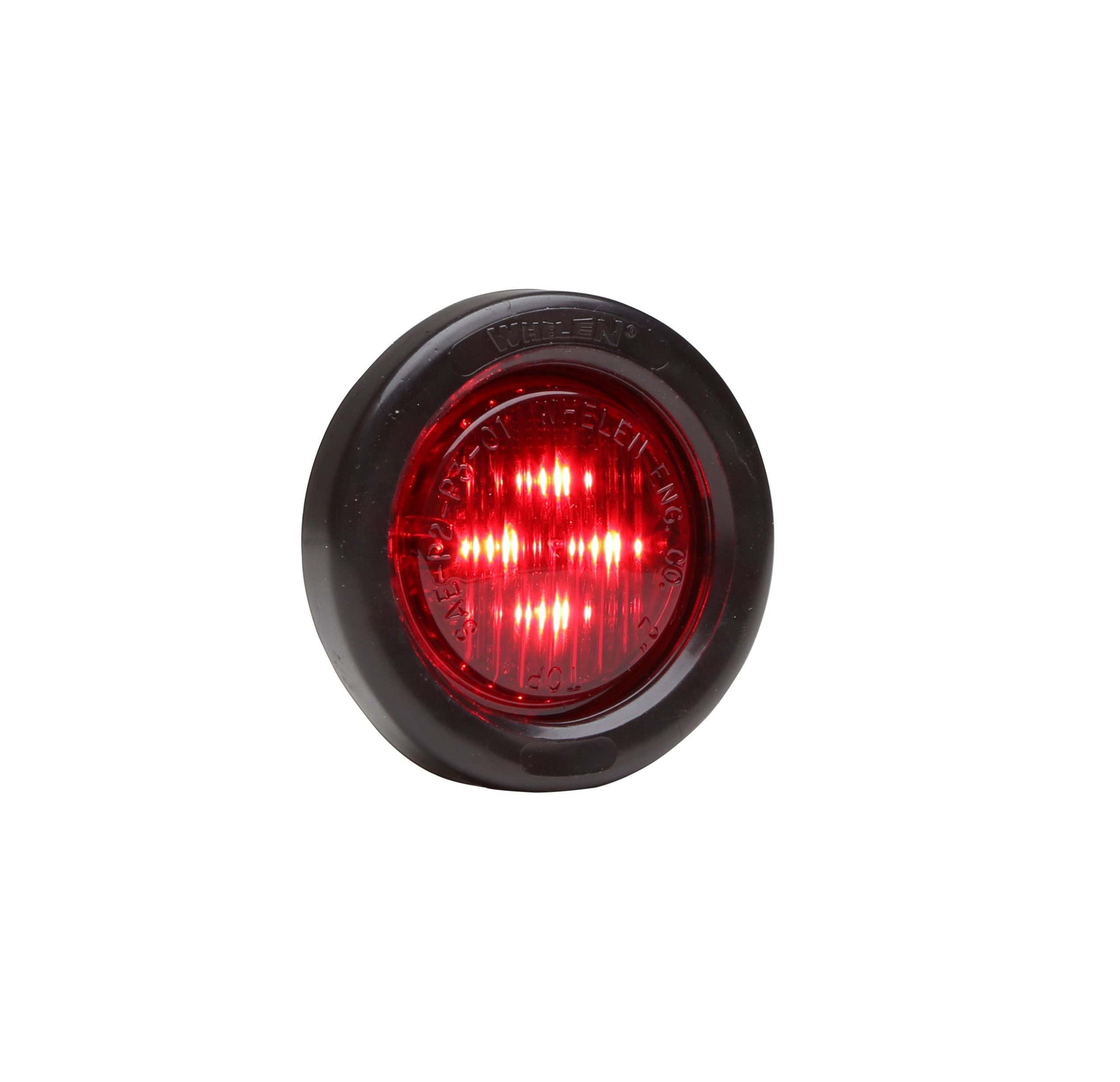 NEW Whelen T0R00MRR 2" Round Marker Clearance LED Lens Color Red  