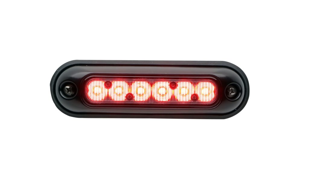 RED Whelen ION Surface Mount LED IONSMR 